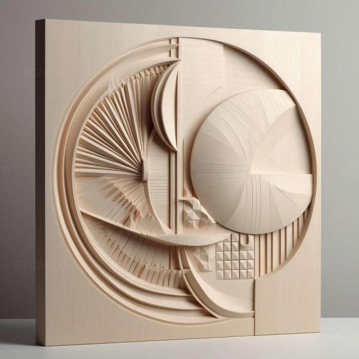 Patterns and decorations (stl af klint 2, PATTERN_2622) 3D models for cnc